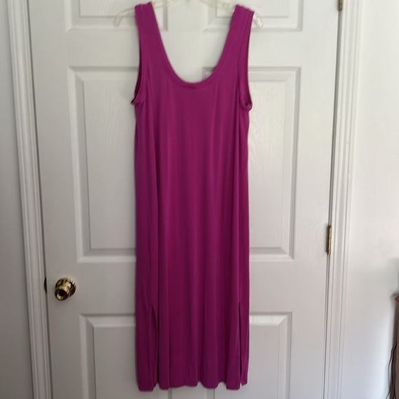 Long Bra Dress/Night Gown by SOMA Size L Made of Rayon & Spandex Washable Lovely - Picture 3 of 10